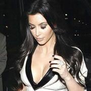 It's bottoms up with Armenian beauty Kim Kardashian's ass pictures